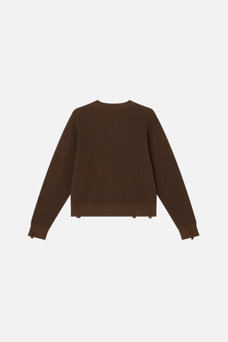 Knitted Waffle Henley