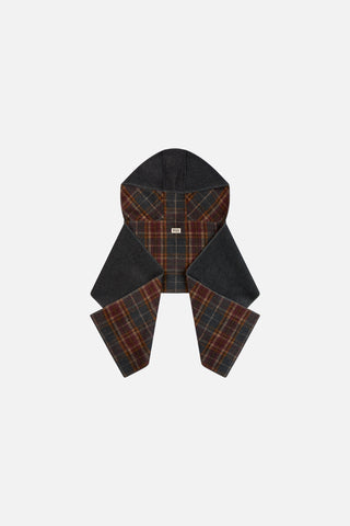 Wool Hooded Scarf